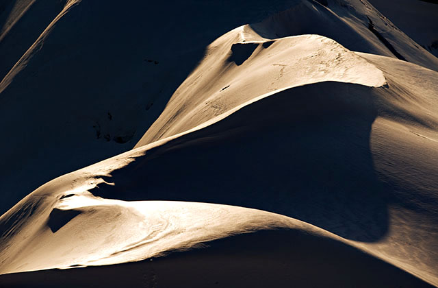 Midi plan au lever du jour