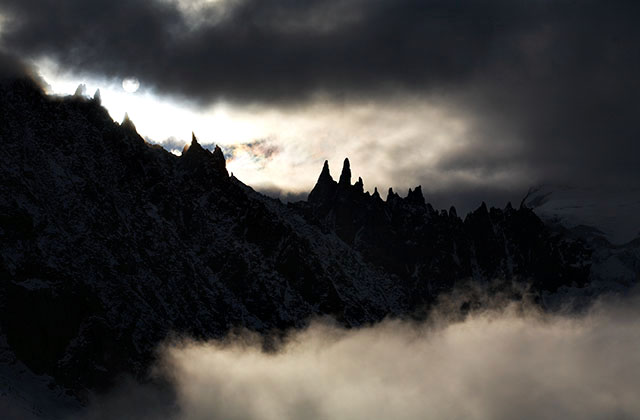 Les aiguilles Ravanel et Mummery