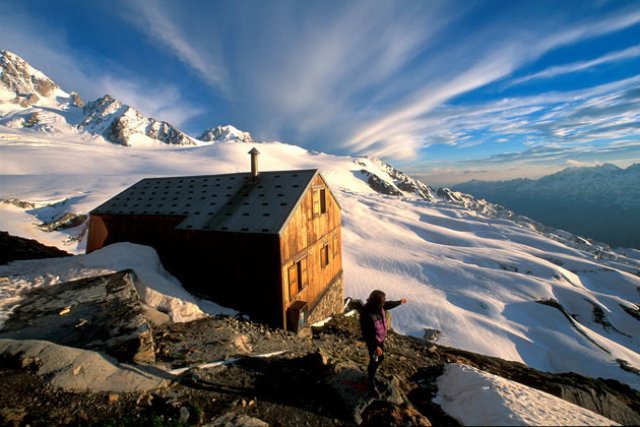 Le vieux refuge Albert 1er