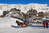 VILLAGE OF AVORIAZ, HAUTE SAVOIE, FRANCE