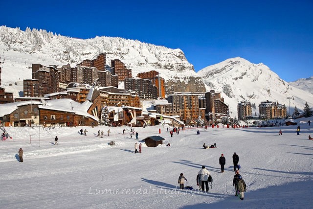 VILLAGE OF AVORIAZ, HAUTE SAVOIE, FRANCE