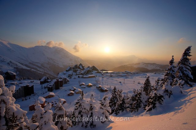 VILLAGE OF AVORIAZ, HAUTE SAVOIE, FRANCE