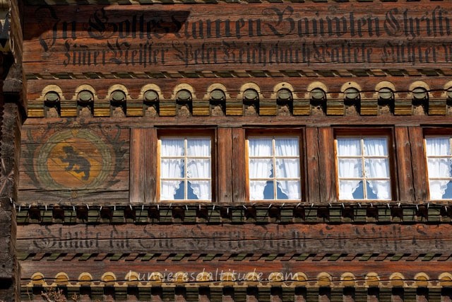 OLD WOOD HOUSE,  GSTAAD, SWITZERLAND