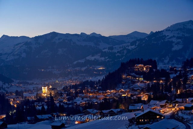  GSTAAD BY NIGHT, SWITZERLAND