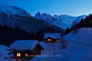 VILLAGE OF TOUR, CHAMONIX, HAUTE SAVOIE, FRANCE