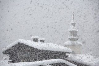 VILLAGE OF ARGENTIERE, CHAMONIX, HAUTE SAVOIE, FRANCE