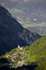 COVEYRAND VILLAGE, VAL DI RHEME, VAL D'AOSTE, ITALIE