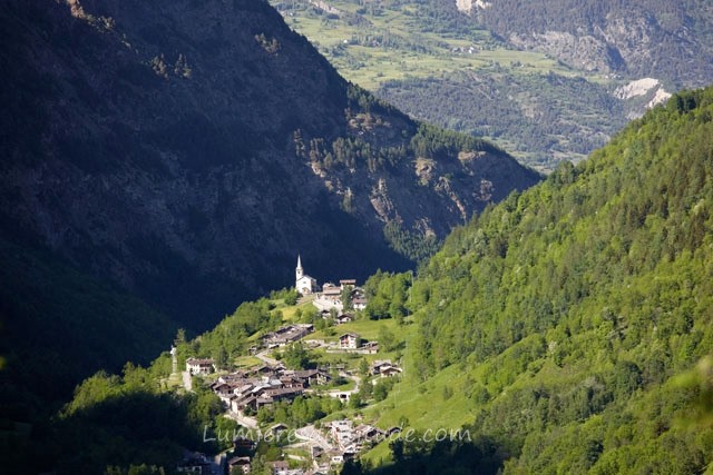 COVEYRAND VILLAGE, VAL DI RHEME, VAL D'AOSTE, ITALIE