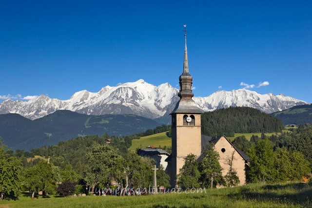 VILLAGE OF CORDON, HAUTE SAVOIE, FRANCE