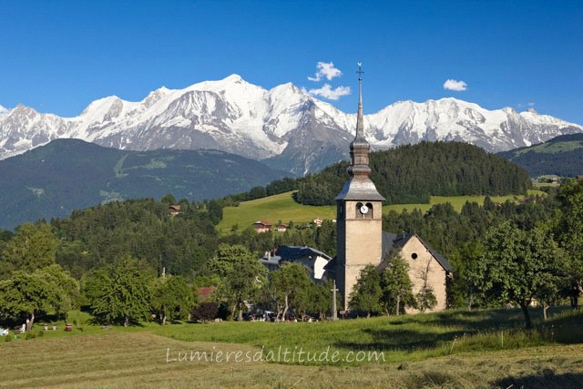 VILLAGE OF CORDON, HAUTE SAVOIE, FRANCE