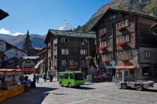 VILLAGE OF ZERMATT, VALAIS, SUISSE