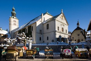 VILLAGE OF MEGEVE, HAUTE-SAVOIE, FRANCE