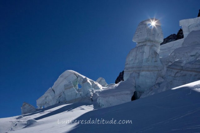 SERACS DU GLACIER D'ARGENTIERE