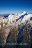 LE GLACIER DES BOSSONS ET LE MONT-BLANC