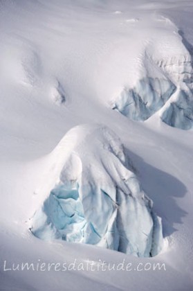 SERACS DU GLACIER DE L'ENVERS DU PLAN