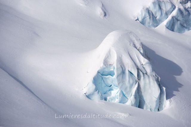 SERACS DU GLACIER DE L'ENVERS DU PLAN