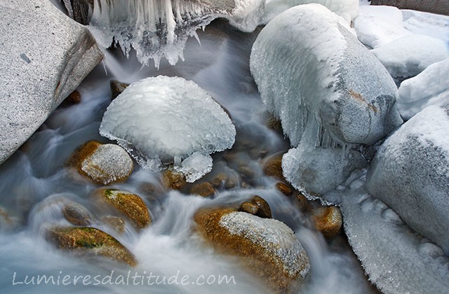 SCULPTURES DE GLACE