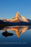 MATTERHORN, CERVIN, FROM STELISEE, VALAIS, SUISSE