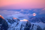 MOOSET ON THE PETITES JORASSES, MASSIF DU MONT-BLANC, HAUTE SAVOIE, FRANCE