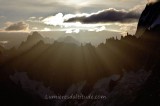 SUNSET ON THE PERIADES, MASSIF DU MONT-BLANC, HAUTE SAVOIE, FRANCE