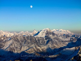 CERVIN, GRAND COMBIN AND MONT-ROSE AT SUNRISE, SWITZERLAND