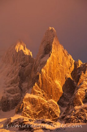 AIGUILLE DU DRU, MASSIF DU MONT-BLANC, HAUTE SAVOIE, FRANCE