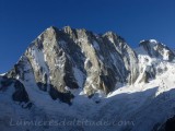 NORTH FACE OF GRANDES JORASSES, MASSIF DU MONT-BLANC, HAUTE SAVOIE, FRANCE