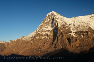 LA FACE NORD DE L'EIGER, OBERLAND, SUISSE