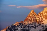 Lever du jour sur l'Aiguille Nire de Peuterey, Chamonix