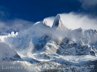 L'aiguille Verte et le Dru, Chamonix