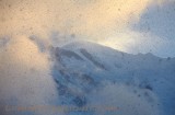 Flocons sur le Mont-Blanc, Chamonix