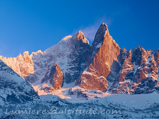 L'aiguille Verte et le Dru, Chamonix