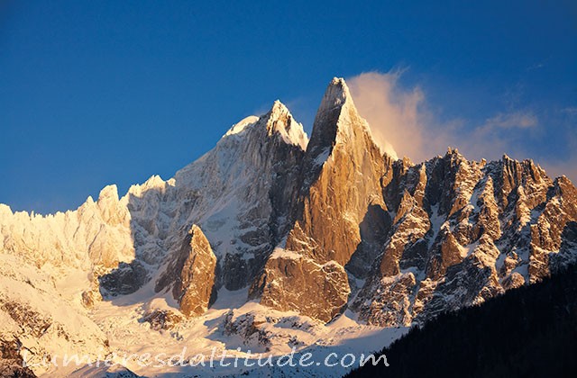 L'aiguille Verte et le Dru, Chamonix