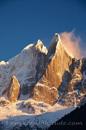 L'aiguille Verte et le Dru, Chamonix