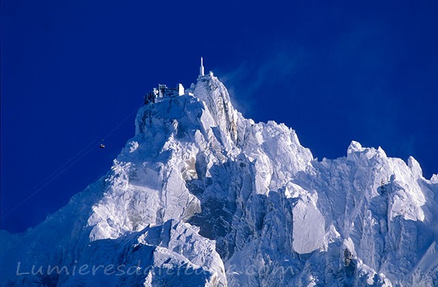 L'aiguille du Midi givree, Chamonix