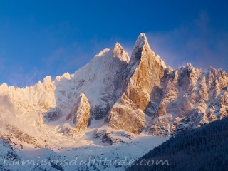 L'aiguille Verte et le Dru, Chamonix