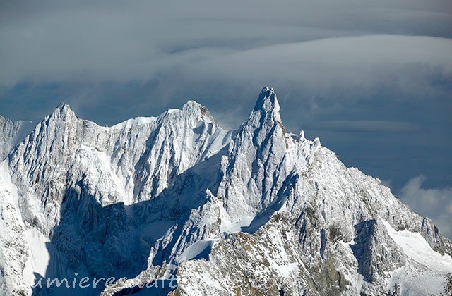 La Dent du Geant et les aretes de Rochefort, Chamonix