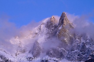 L'aiguille Verte et le Dru, Chamonix