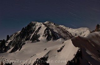 L'aiguille du Midi et le Mont-Blanc, Chamonix