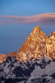 L'arete sud de l'aiguille Noire de Peuterey, Chamonix