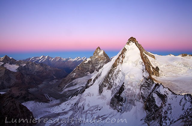 La Dent d'Herens et le Cervin, Valais