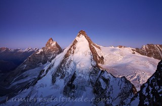 La Dent d'Herens et le Cervin, Valais