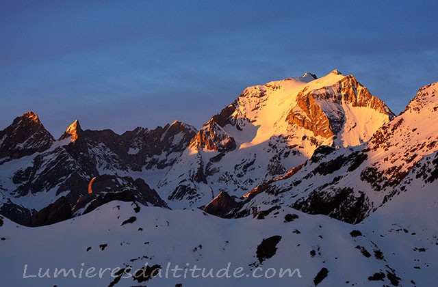 La face nord de la Grande Case, Vanoise