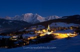 VILLAGE DE COMBLOUX, HAUTE-SAVOIE, FRANCE