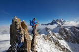 Dans la traversee des aiguilles d'Entreve