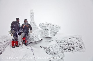 Au sommet du Grand Paradis, Italie