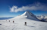 Arrivee au col de Lys, valais, suisse