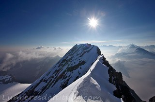 Les aretes de la Blumisalp, Oberland, Suisse