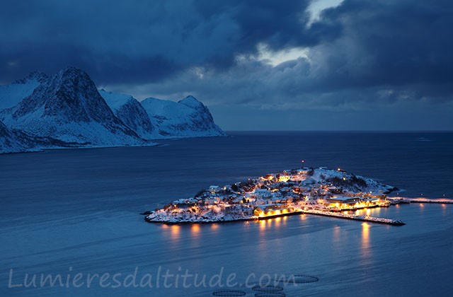 Ile d'Husoy, Senja, Norvege