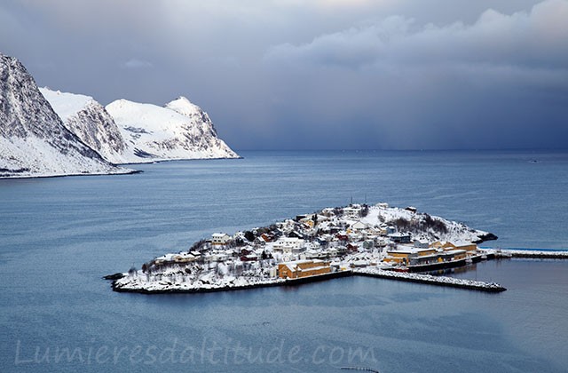 Ile d'Husoy, Senja, Norvege